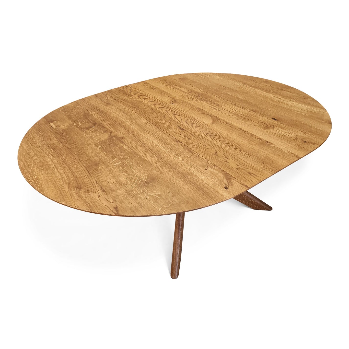 ADELE | Extendable Round Dining Table – Solid Oak