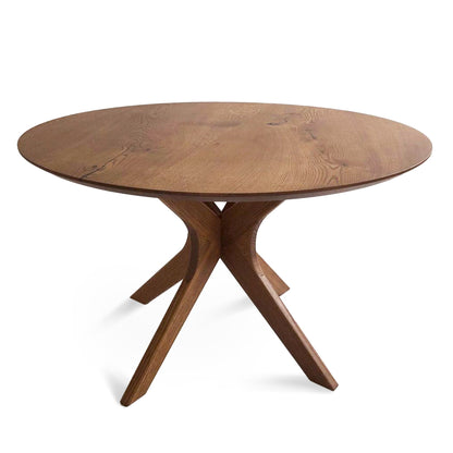 ADELE | Extendable Round Dining Table – Solid Oak