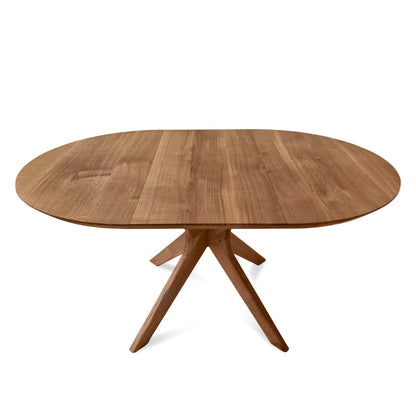ADELE | Extendable Round Dining Table – Solid Oak