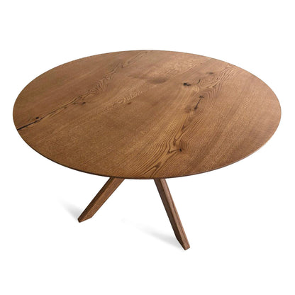 ADELE | Extendable Round Dining Table – Solid Oak