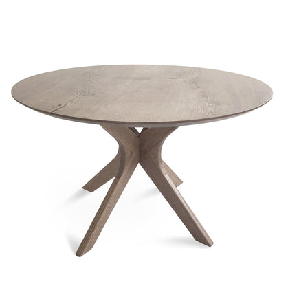 ADELE | Extendable Round Dining Table – Solid Oak