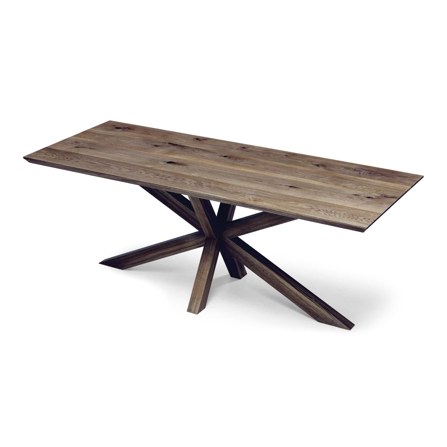 LUNA | Extendable Dining Table – Charcoal Oak