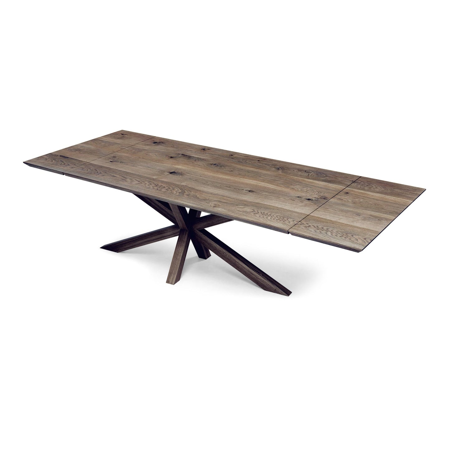 LUNA | Extendable Dining Table – Charcoal Oak
