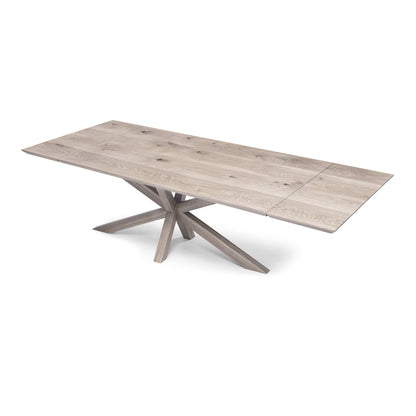 LUNA | Extendable Dining Table – White Oak