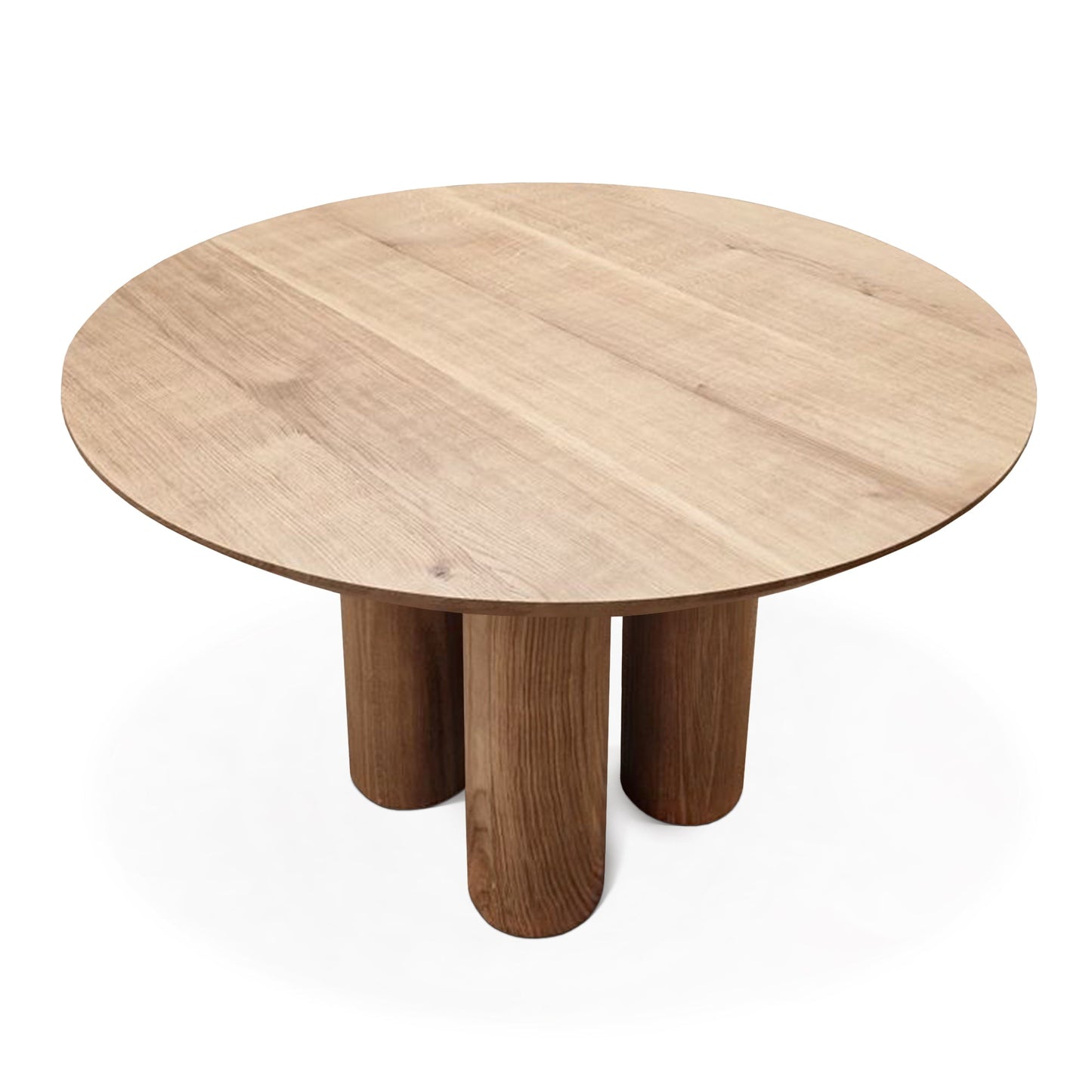 LAYLA | Extendable Round Dining Table – Natural Oak