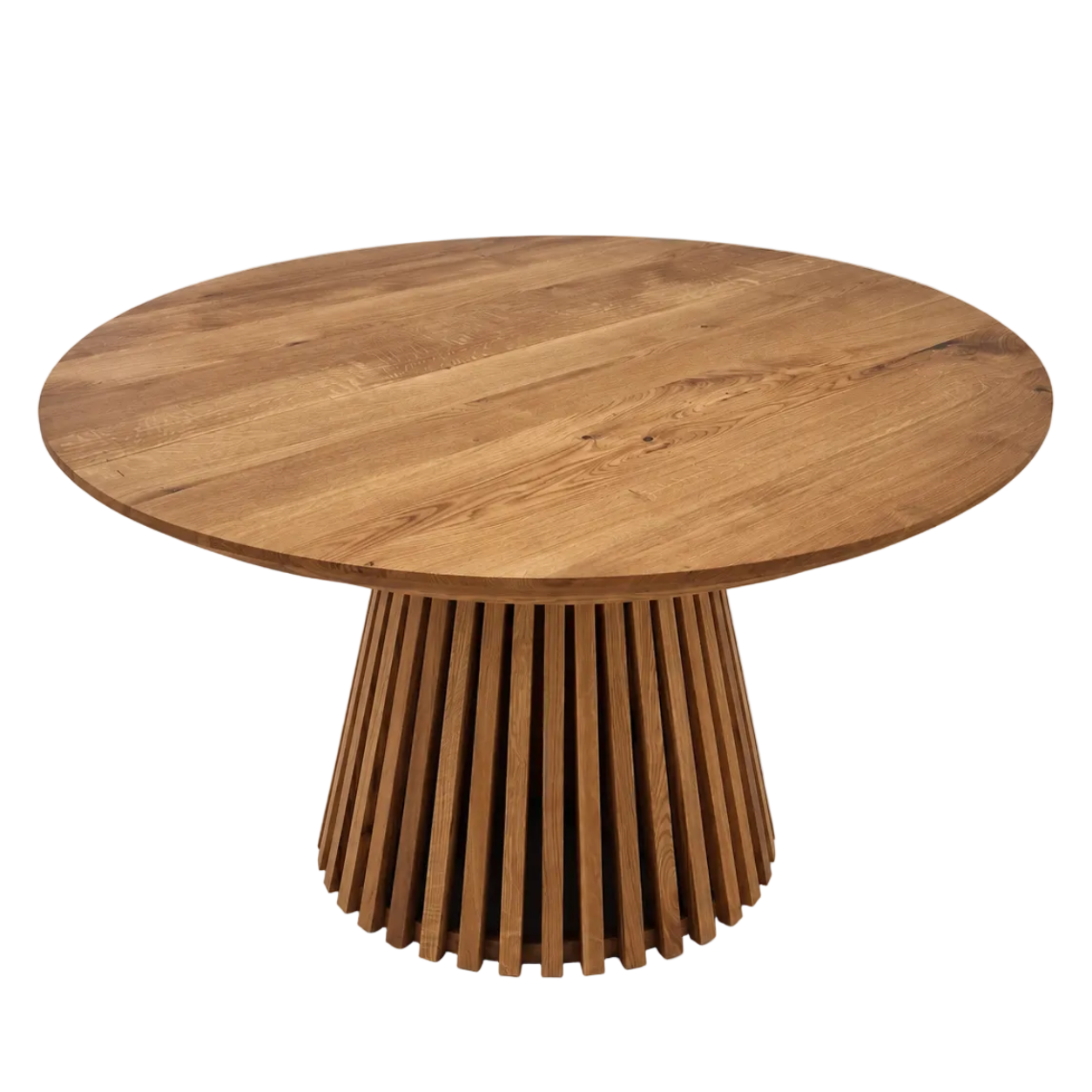 LIA | Tavolo da pranzo rotondo allungabile – Rovere scuro