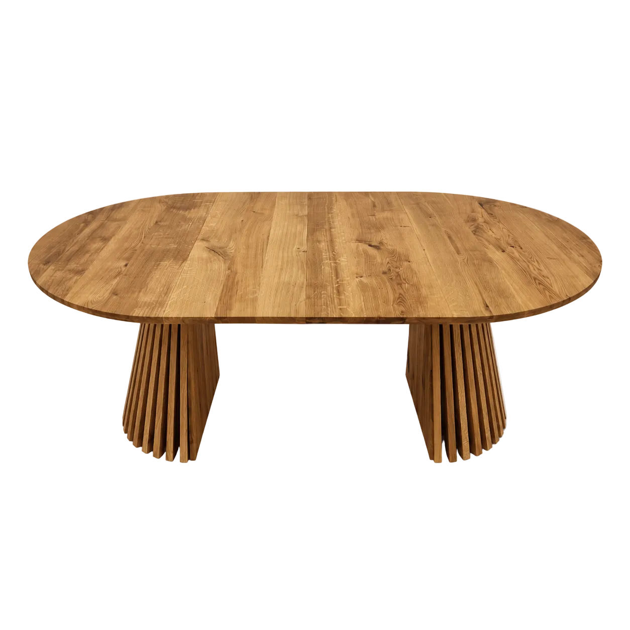 LIA | Tavolo da pranzo rotondo allungabile – Rovere scuro