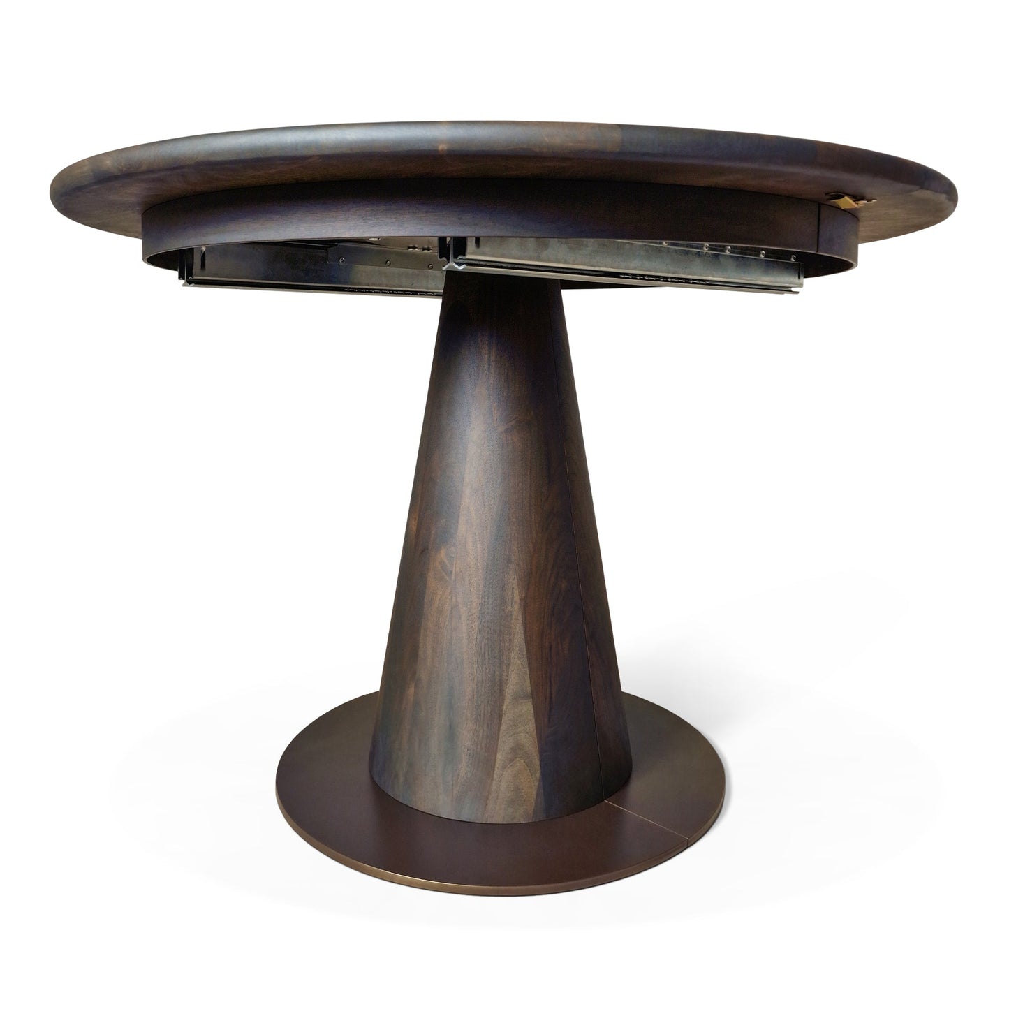 LIANA | Mesa de comedor redonda extensible – Madera maciza