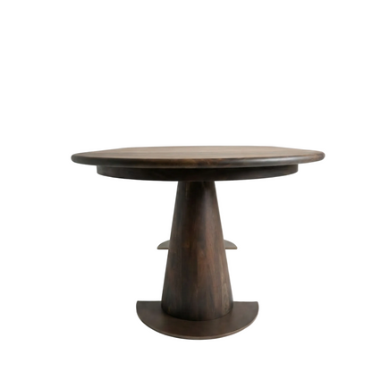 LIANA | Mesa de comedor redonda extensible – Madera maciza
