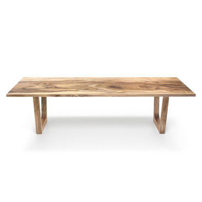 OLIVIA | Extendable Dining Table – Natural Walnut