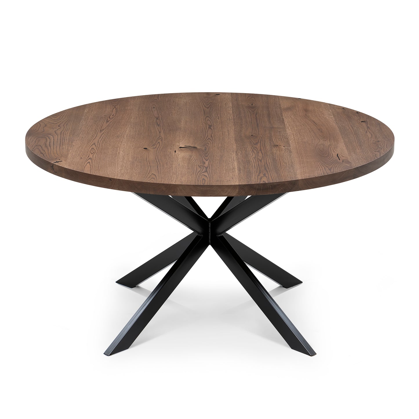 MABEL | Mesa de comedor redonda de madera maciza