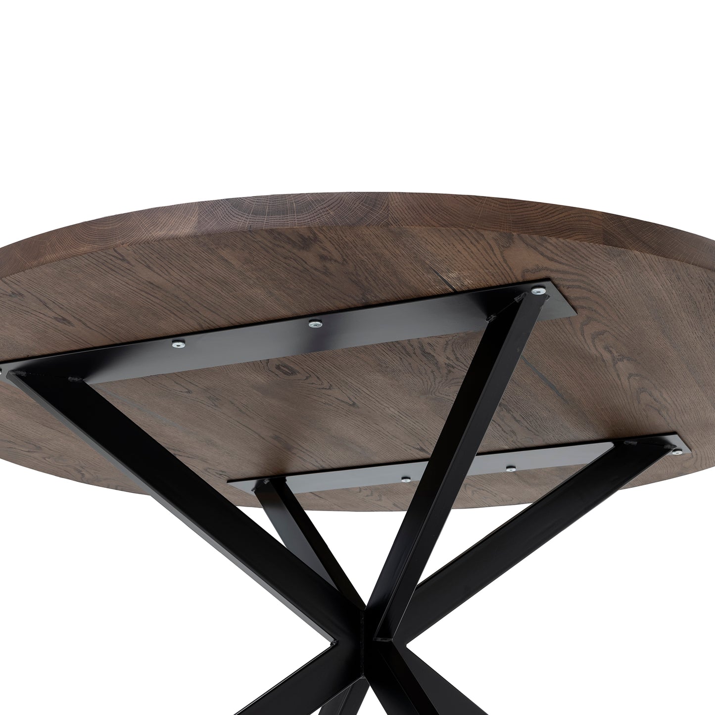 MABEL | Mesa de comedor redonda de madera maciza