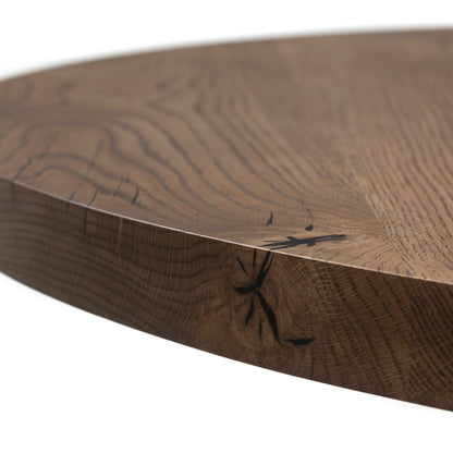 MABEL | Mesa de comedor redonda de madera maciza