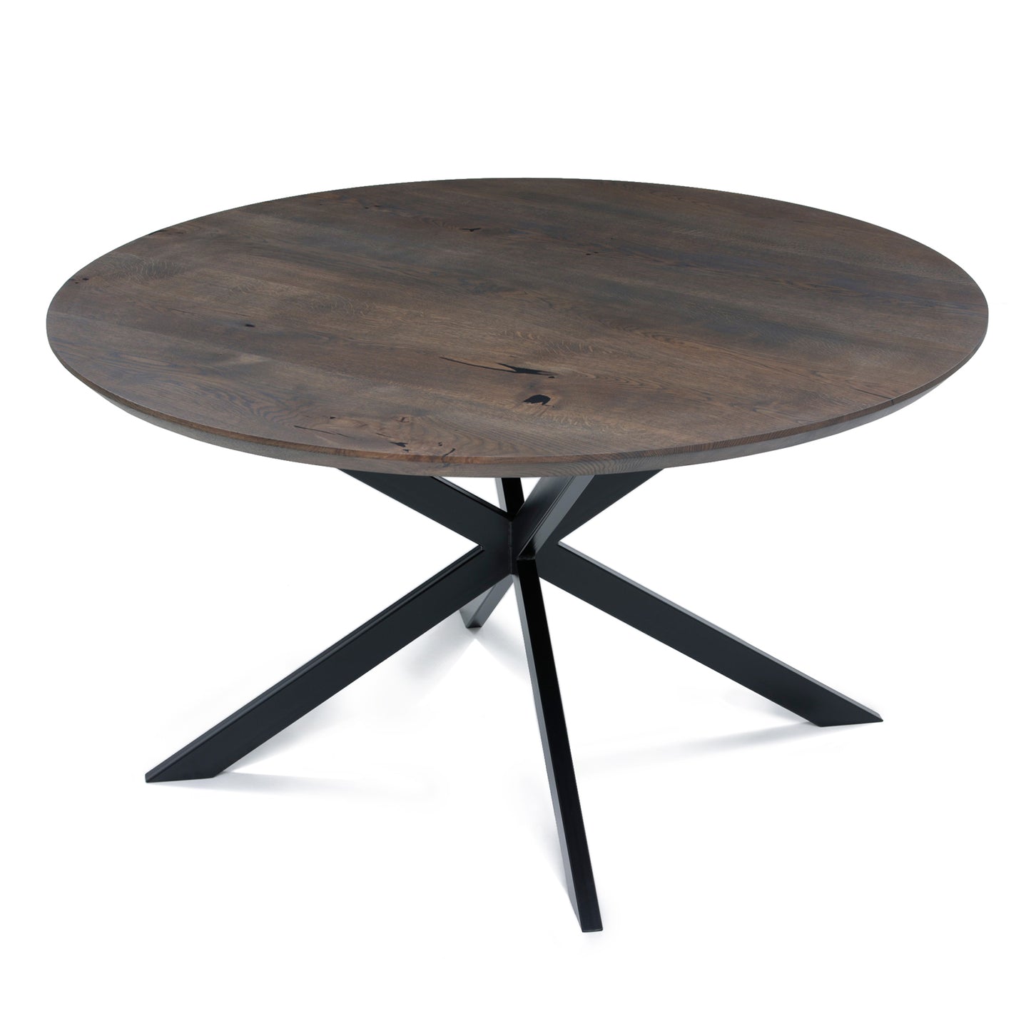 MABEL | Mesa de comedor redonda de madera maciza