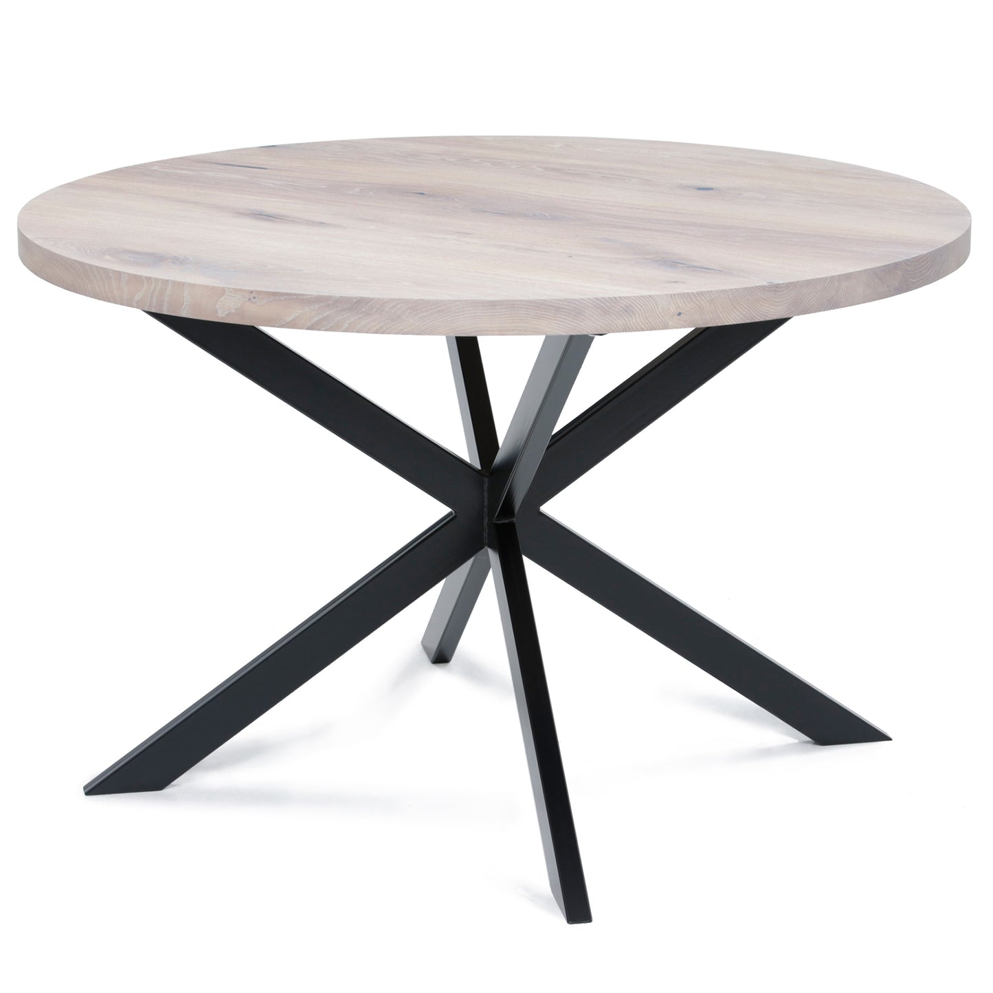 MABEL | Mesa de comedor redonda de madera maciza