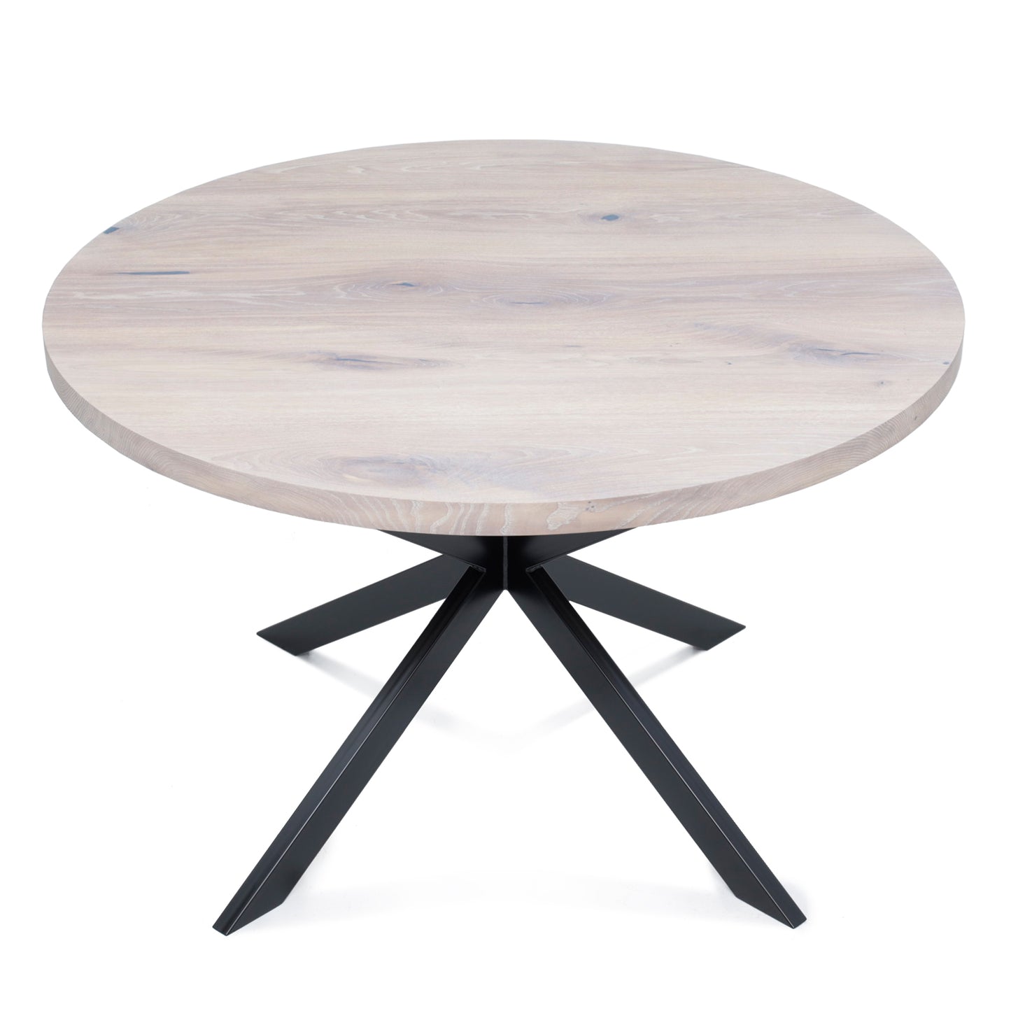 MABEL | Mesa de comedor redonda de madera maciza