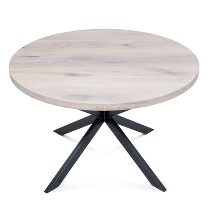 MABEL | Mesa de comedor redonda de madera maciza