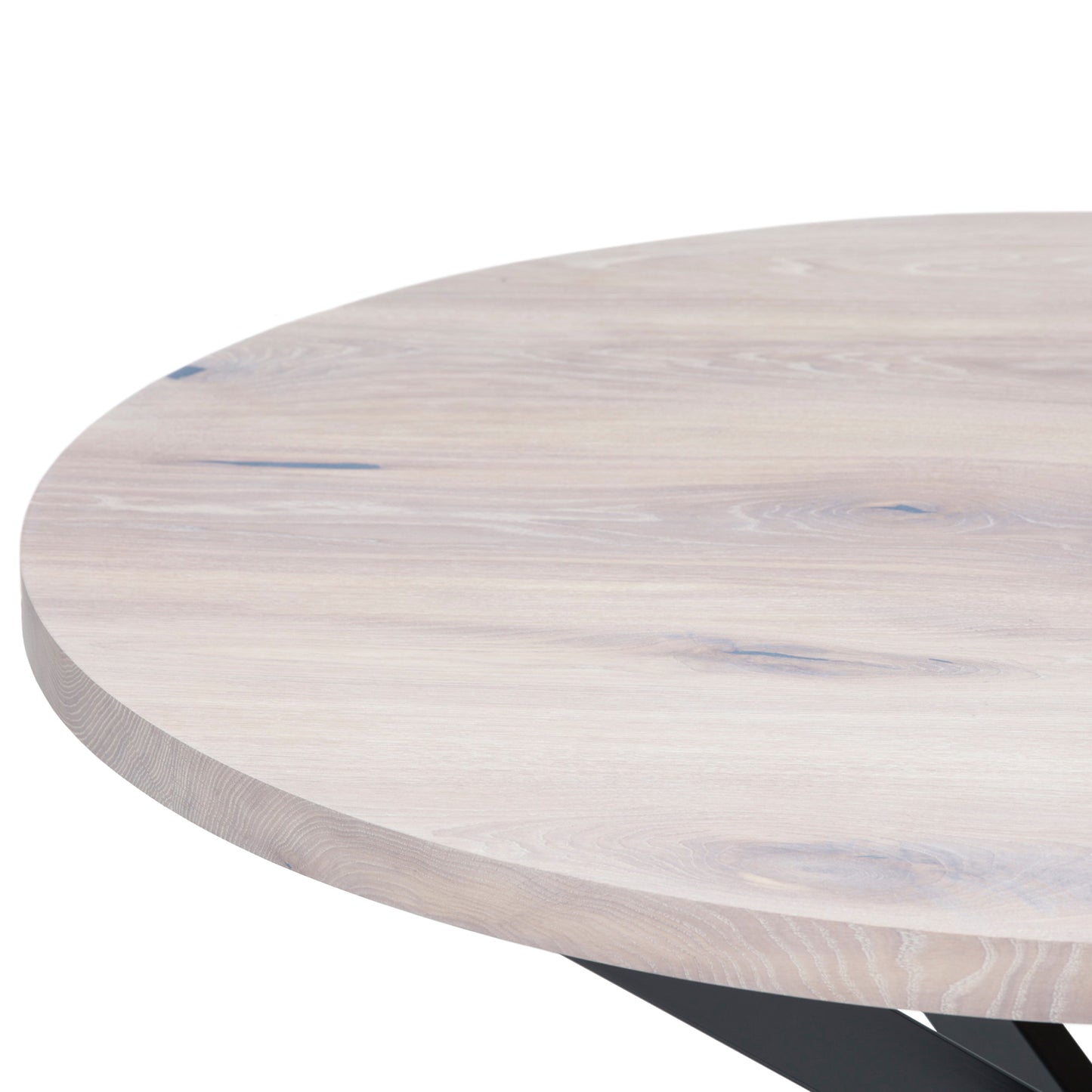 MABEL | Mesa de comedor redonda de madera maciza