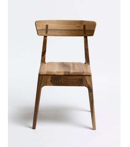 OXFORD | Chaise de salle à manger en noyer massif