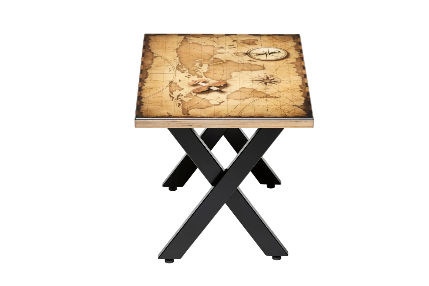 ATLAS | Navigator’s Chart – Rectangular Coffee Table