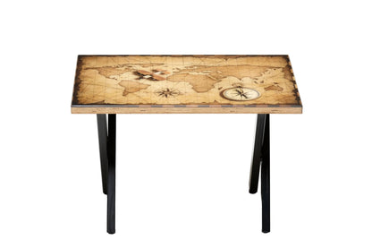 ATLAS | Navigator’s Chart – Rectangular Coffee Table