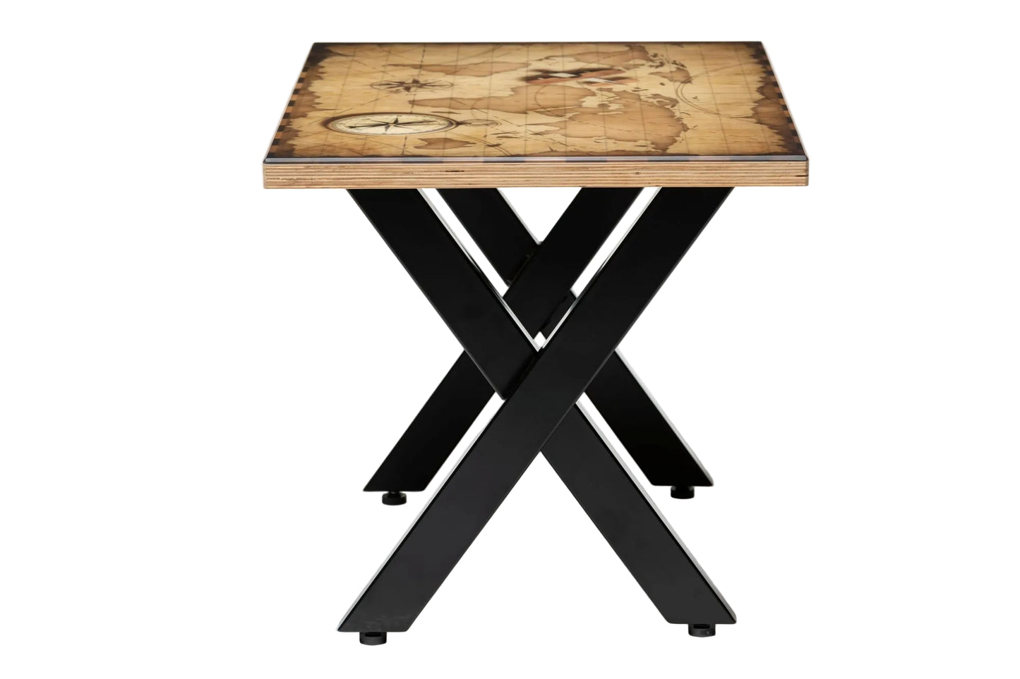 ATLAS | Navigator’s Chart – Rectangular Coffee Table