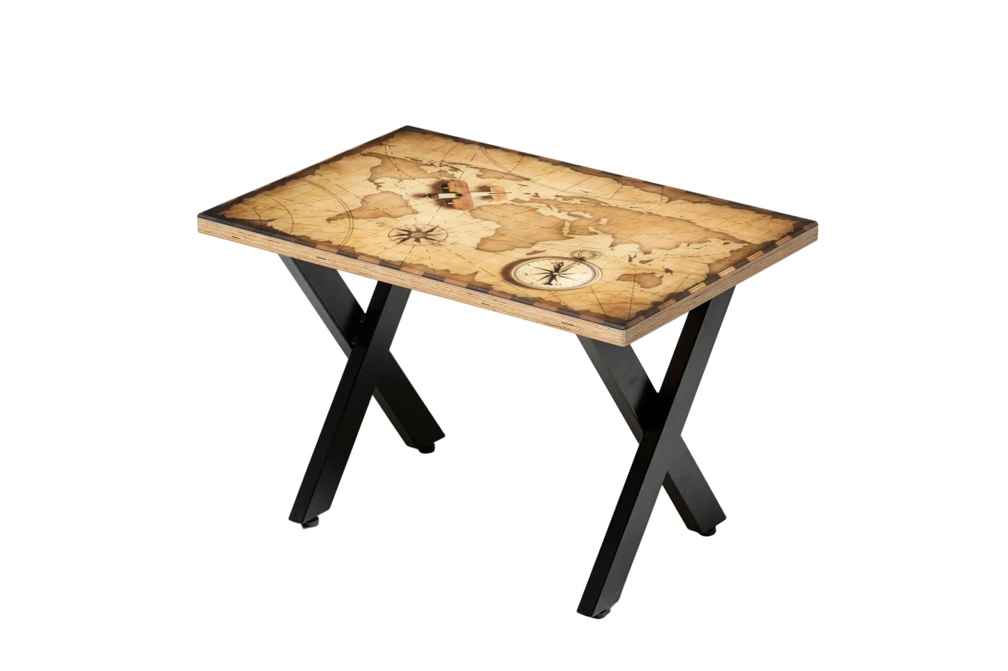 ATLAS | Navigator’s Chart – Rectangular Coffee Table
