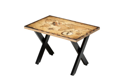 ATLAS | Navigator’s Chart – Rectangular Coffee Table