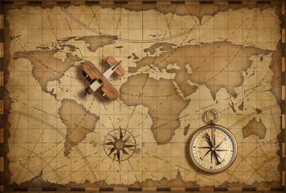 ATLAS | Navigator’s Chart – Rectangular Coffee Table