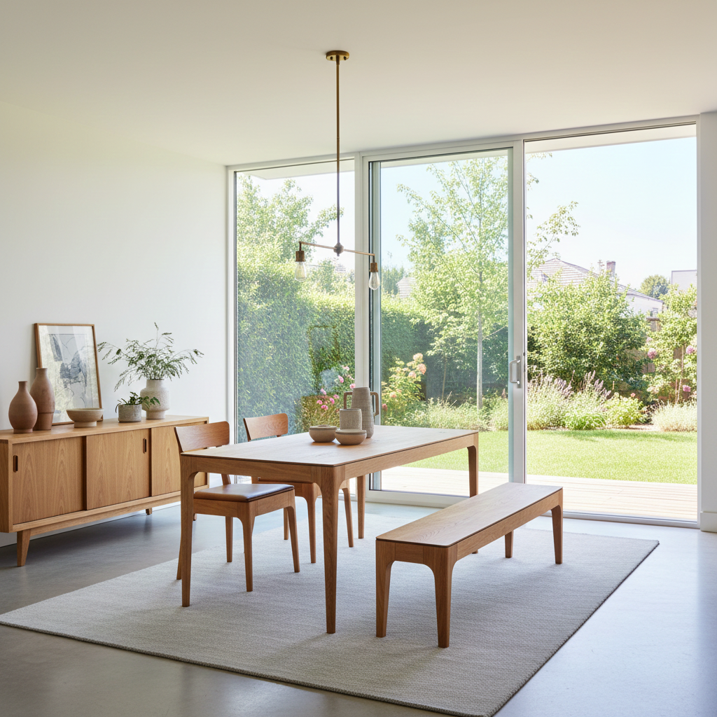 OXFORD | Table de salle à manger extensible - Chêne naturel