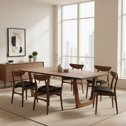 OLIVIA | Tavolo da pranzo allungabile – Rovere cioccolato