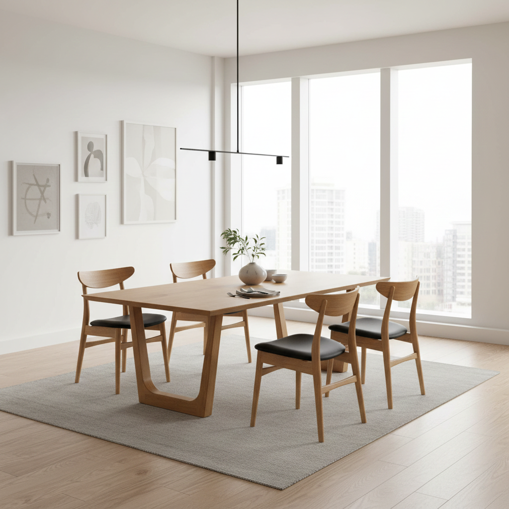 OLIVIA | Tavolo da Pranzo Estendibile – Noce Naturale