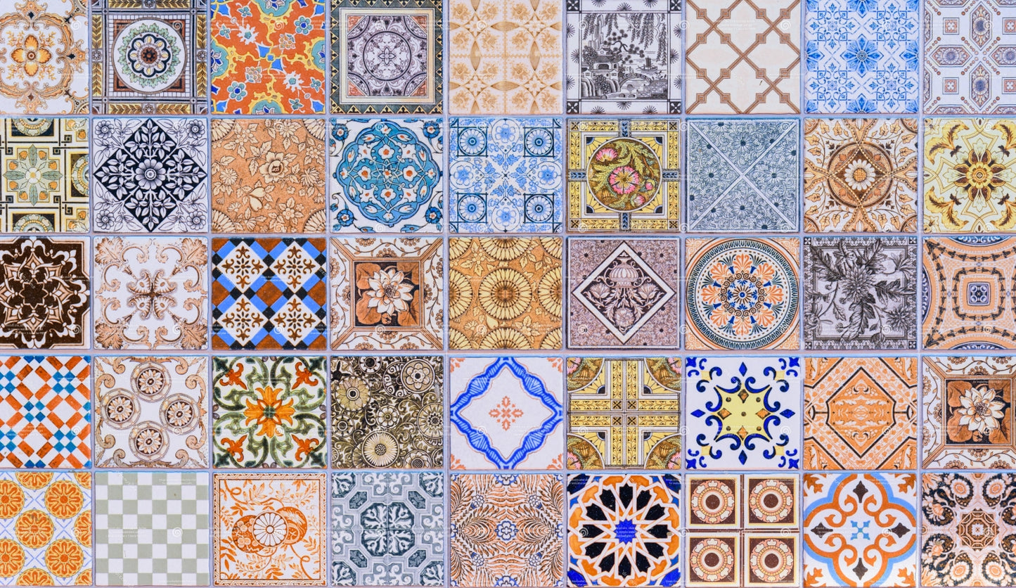 ORNAMENTA | Mosaikplatte – Rechteckiger Couchtisch