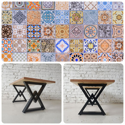 ORNAMENTA | Mosaikplatte – Rechteckiger Couchtisch