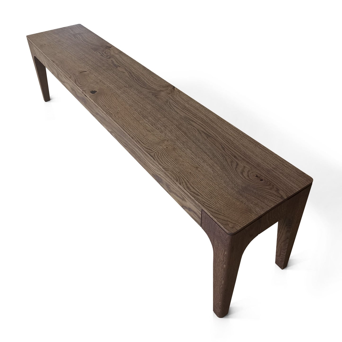 OXFORD | Eetbank in massief eiken of walnoot