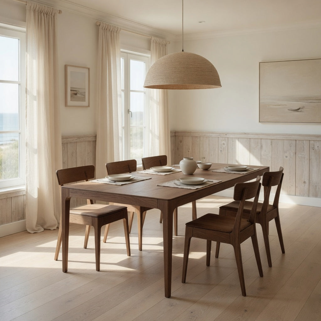OXFORD | Extendable Dining Table - Chocolate Walnut