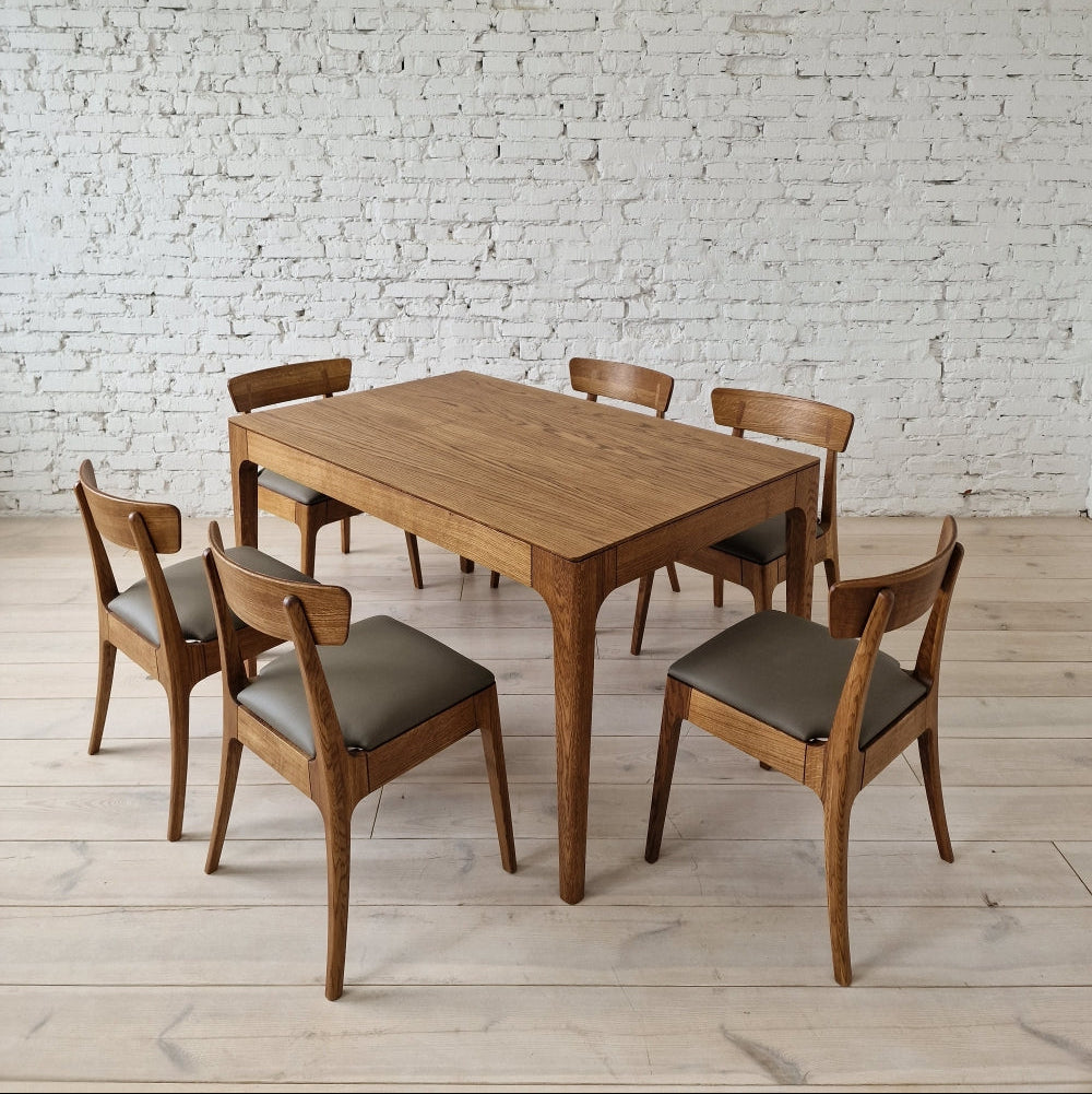 OXFORD | Extendable Dining Table - Dark Oak