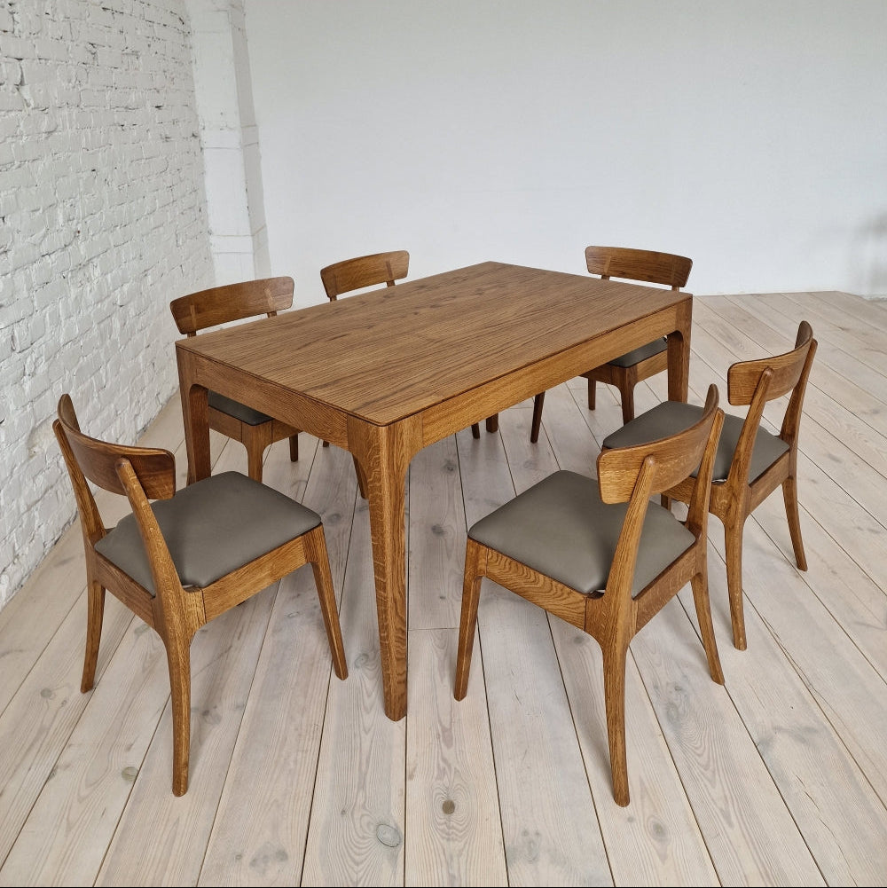 OXFORD | Extendable Dining Table - Dark Oak