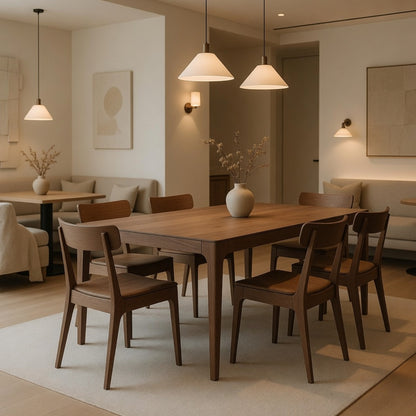OXFORD | Extendable Dining Table - Chocolate Walnut