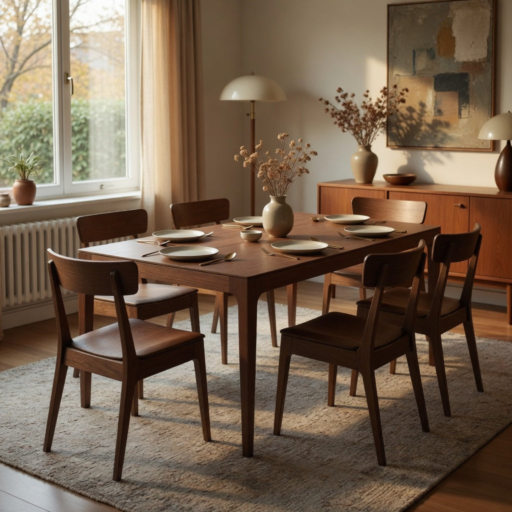 OXFORD | Extendable Dining Table - Chocolate Walnut