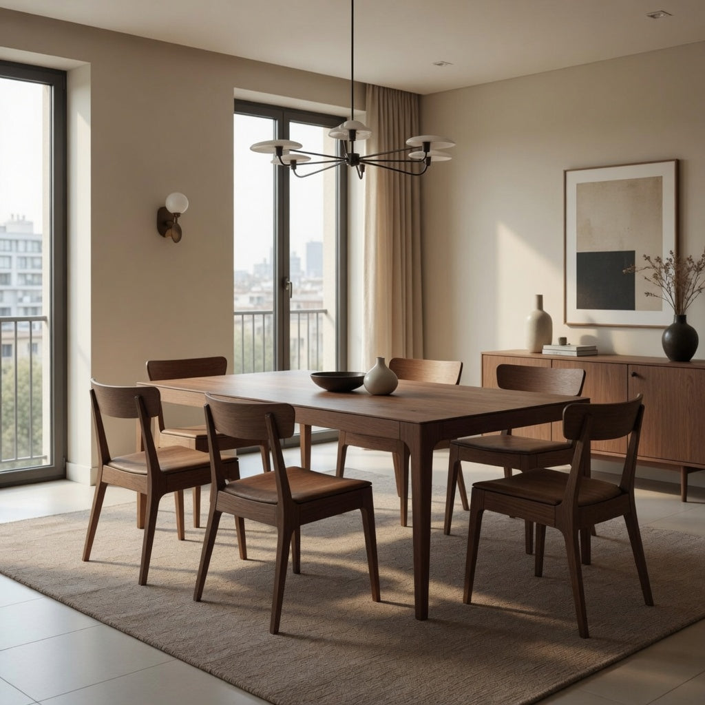 OXFORD | Extendable Dining Table - Chocolate Walnut