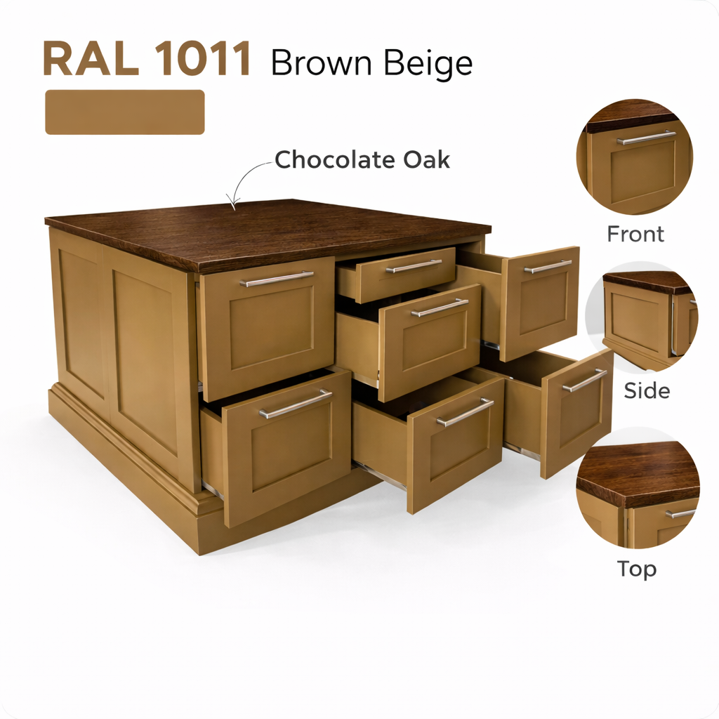 MILA | Wooden Kitchen Island