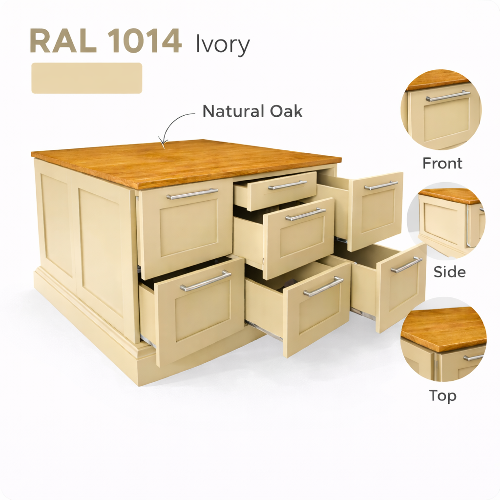 MILA | Wooden Kitchen Island