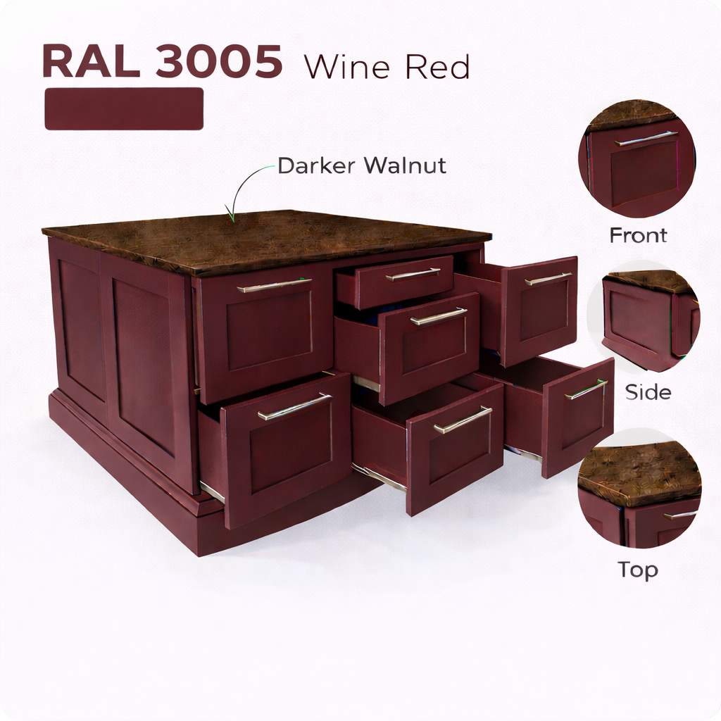 MILA | Wooden Kitchen Island