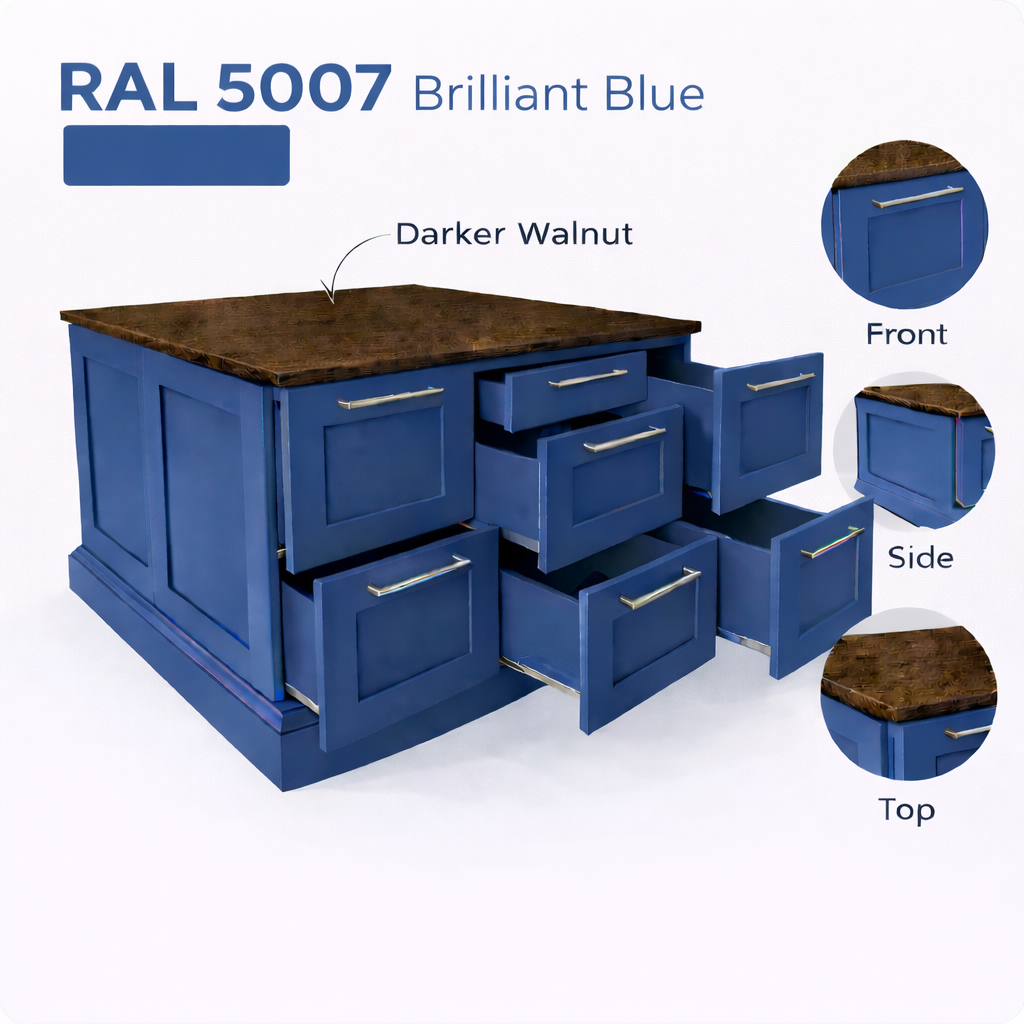 MILA | Wooden Kitchen Island