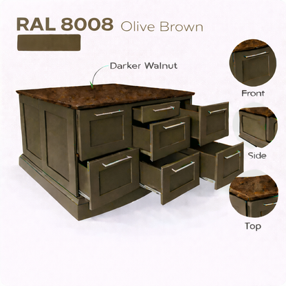 MILA | Wooden Kitchen Island