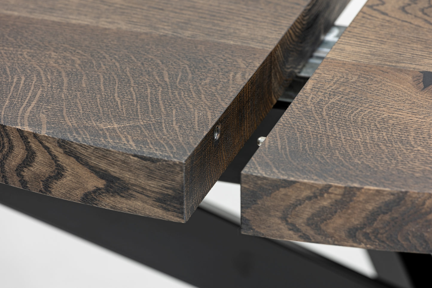 MABEL | Table à manger ronde extensible en bois massif