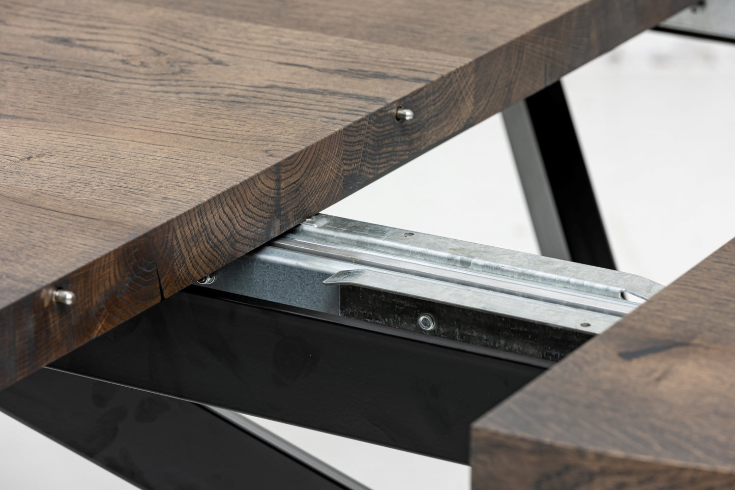 MABEL | Table à manger ronde extensible en bois massif