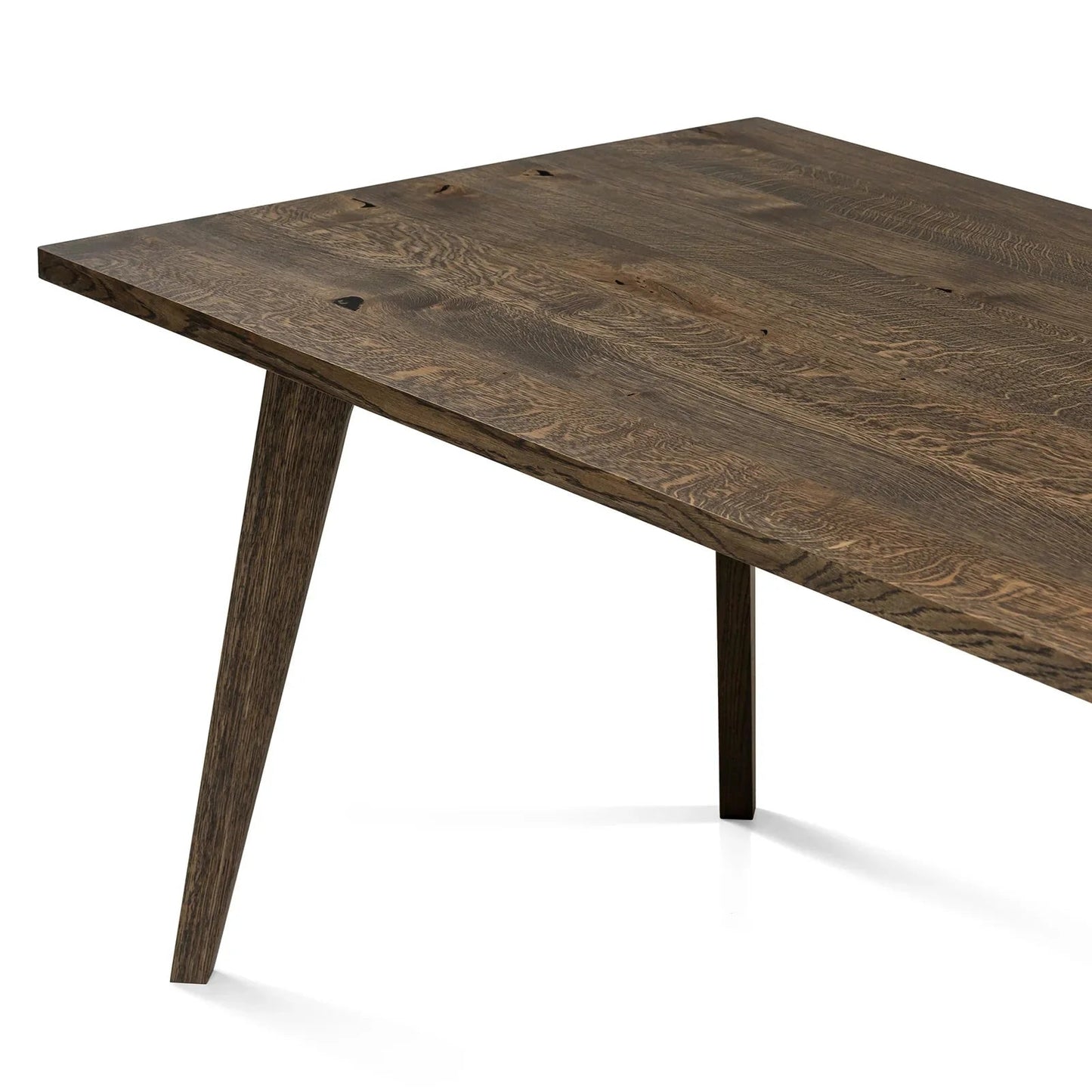 EMMA | Extendable Dining Table – Charcoal Oak