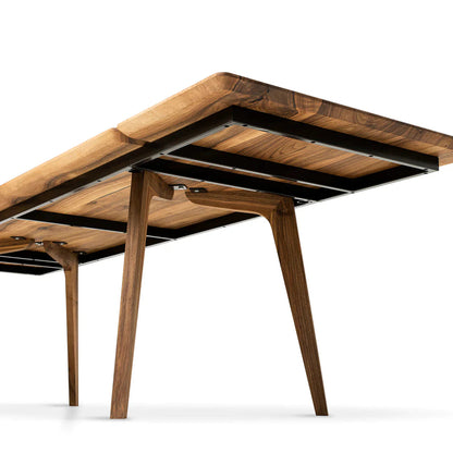 EMMA | Extendable Dining Table – Natural Walnut